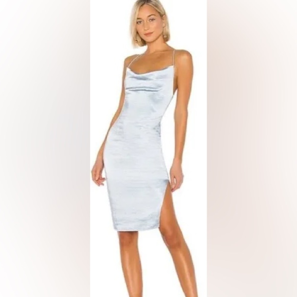 NWT Superdown midi dress with slit